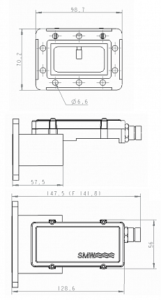 LNB SMW C-PLL 5.15 E N ext. 10 MHz ref. C-band LNB 3.4-4.2 GHz