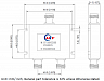 Делитель UIY2PD8860A 698 - 2700MHz 2 Way Power Splitter