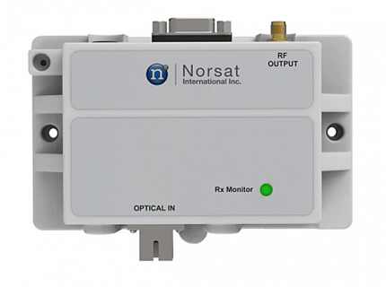 Оптический одноканальный приемник спутниковой ПЧ Norsat RX103M0000SSA0 RF over Fiber 3GHz Receiver Single Mode