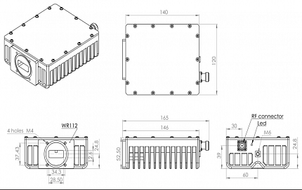 BUC Actox ABA5X 5W X-Band