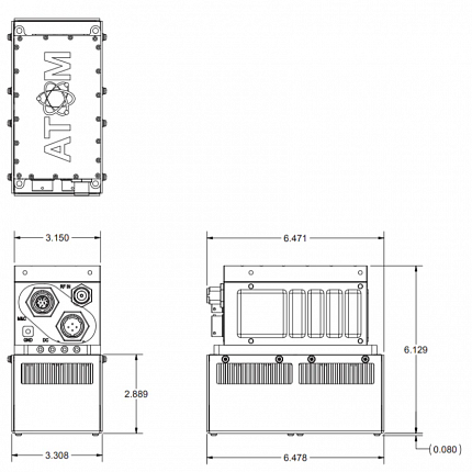 BUC Norsat ATOMBKU016E1F ATOM 16W Ku-Band