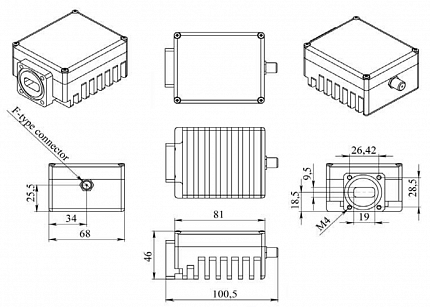 BUC Actox ABA3KXL 3W Mini Ext. Low Ku-Band