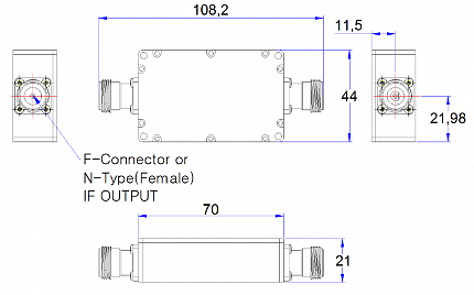 BPF-1167-70 L-band BPF