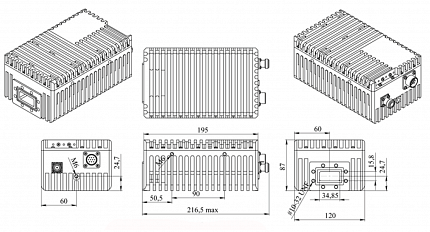 BUC Actox ABE30XC/ABE30XCF - 30W Fanless Full C-Band