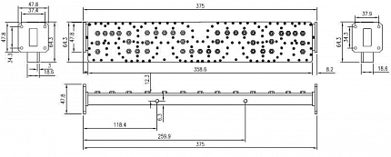 BPF-7500-500 X-band BPF