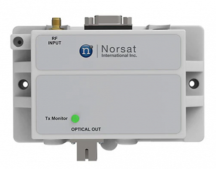Оптический одноканальный передатчик спутниковой ПЧ Norsat TX103M3100SSA0 RF over Fiber 3GHz Transmitter Single Mode