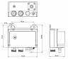 Оптический одноканальный передатчик спутниковой ПЧ SMW RFoF Versa-Link Transmitter