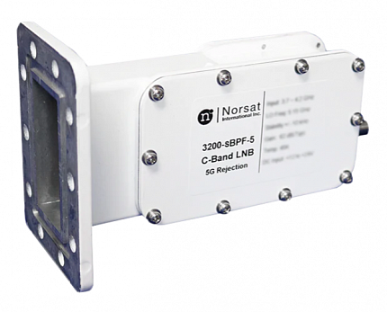 LNB Norsat 3000N-sBPF-4 C-Band 5G and Switching Bandpass Filter