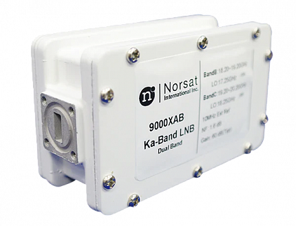 LNB Norsat 9000XAB Dual-Band Ka-Band Ext REF